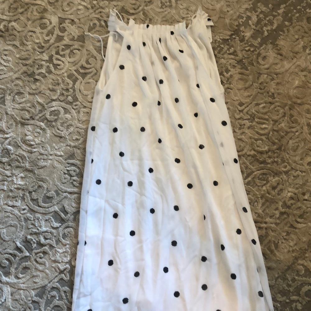 NWT!!! High neck polka dot dress